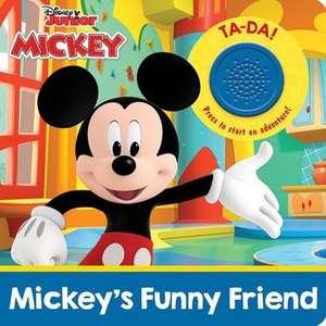 Disney Junior Mickey Mouse Funhouse: Mickey's Funny Friend Sound Book de Pi Kids