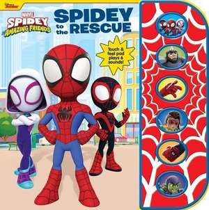 Disney Junior Marvel Spidey and His Amazing Friends: Spidey to the Rescue Sound Book de Pi Kids