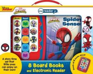 Marvel Spidey and His Amazing Friends: Me Reader Jr 8 Board Books and Electronic Reader Sound Book Set de Pi Kids