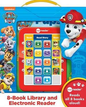 Nickelodeon PAW Patrol: 8-Book Library and Electronic Reader Sound Book Set de Pi Kids