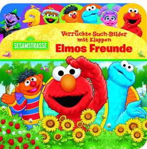 Sesamstraße - Verrückte Such-Bilder mit Klappen - Elmos Freunde - Pappbilderbuch mit 20 Klappen - Wimmelbuch für Kinder ab 18 Monaten de Phoenix International Publications Germany GmbH