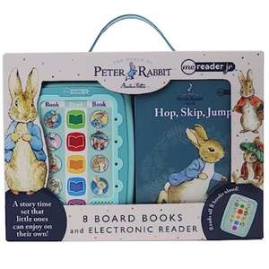 The World of Peter Rabbit: Me Reader Jr 8 Board Books and Electronic Reader Sound Book Set de Pi Kids