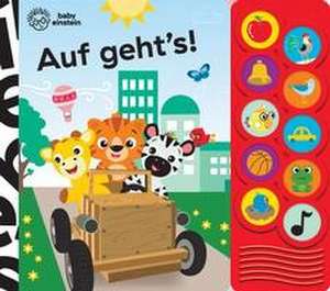 Baby Einstein - Auf geht's! - Interaktives Pappbilderbuch mit 10 lustigen Geräuschen für Kinder ab 18 Monaten de Phoenix International Publications Germany GmbH