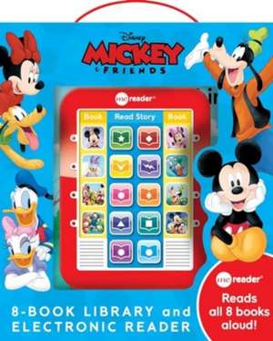 Disney Mickey and Friends: Me Reader 8-Book Library and Electronic Reader Sound Book Set de Pi Kids