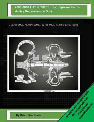 2000-2004 Fiat Punto Turbocompresor Reconstruir y Reparacion de Guia de Brian Smothers