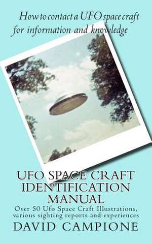 UFO Space Craft Identification Manual de David Campione