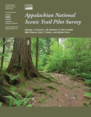 Appalachian National Scenic Trail Piolt Survey de U S Dept of Agriculture