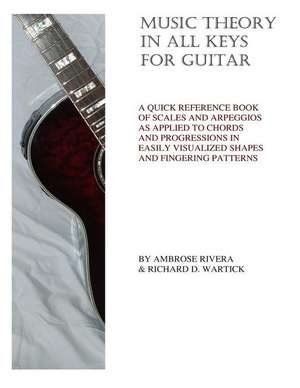 Music Theory in All Keys for Guitar de MR Richard D. Wartick