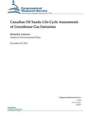 Canadian Oil Sands de Congressional Research Service