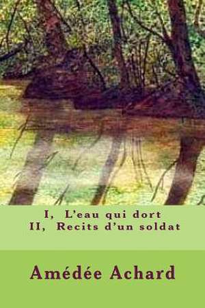 I, L'Eau Qui Dort - II, Recits D'Un Soldat de M. Amedee Achard