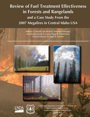 Review of Fuel Treatment Effectiveness in Forests and Rangelands and a Case Study from the 2007 Megafires in Central Idaho USA de United States Department of Agriculture