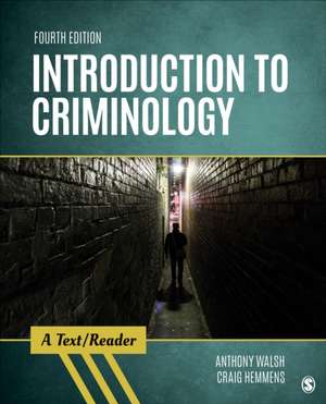 Introduction to Criminology de Anthony Walsh