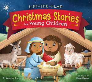 Lift-The-Flap Christmas Stories for Young Children de Naomi Joy Krueger