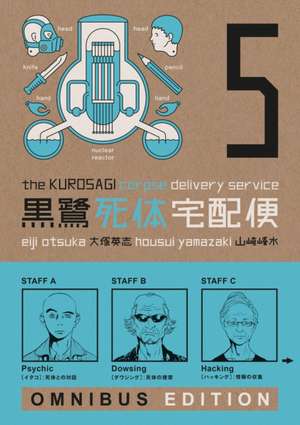 The Kurosagi Corpse Delivery Service: Book Five Omnibus de Eiji Otsuka