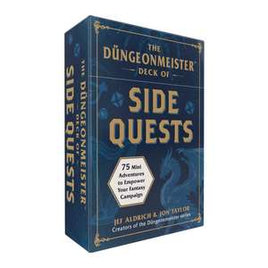 The Düngeonmeister Deck of Side Quests: 75 Mini Adventures to Empower Your Fantasy Campaign de Jef Aldrich