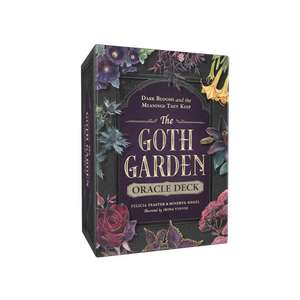 The Goth Garden Oracle Deck: Dark Blooms and the Meanings They Keep de Felicia Feaster
