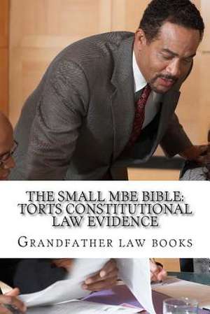 The Small MBE Bible de Grandfather Law Books