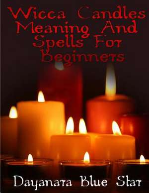 Wicca Candles Meaning and Spells for Beginners de Dayanara Blue Star