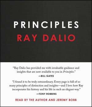 Principles: Life and Work de Ray Dalio