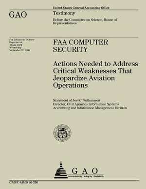 FAA Computer Security de Government Accountability Office (U S )