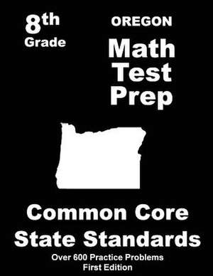 Oregon 8th Grade Math Test Prep de Teachers' Treasures