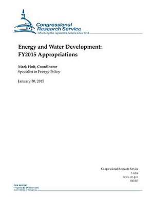 Energy and Water Development de Congressional Research Service