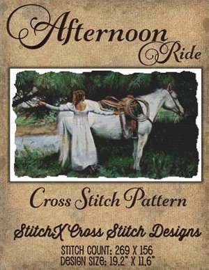 Afternoon Ride Cross Stitch Pattern de Tracy Warrington