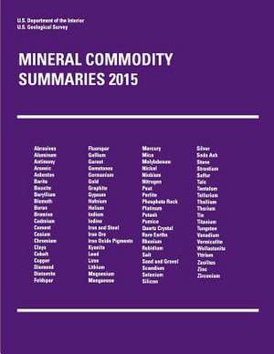 Mineral Commodity Summaries 2015 de U. S. Department of the Interior