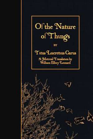 Of the Nature of Things de Titus Lucretius Carus