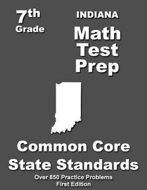 Indiana 7th Grade Math Test Prep de Teachers' Treasures