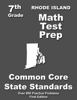 Rhode Island 7th Grade Math Test Prep de Teachers' Treasures