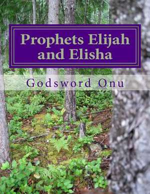 Prophets Elijah and Elisha de Onu, Apst Godsword Godswill