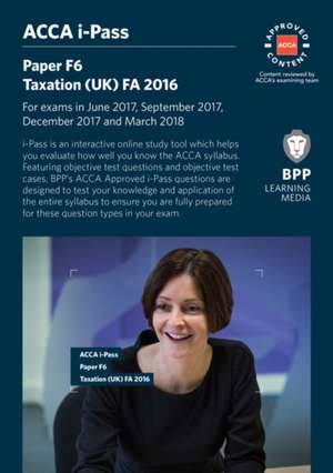 BPP Learning Media: ACCA F6 Taxation FA2016