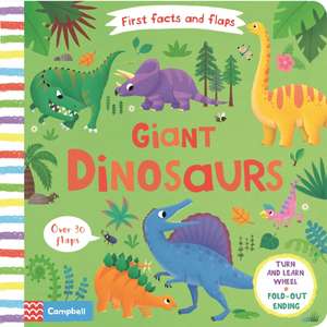 Giant Dinosaurs de Campbell Books