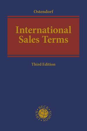 International Sales Terms de Patrick Ostendorf