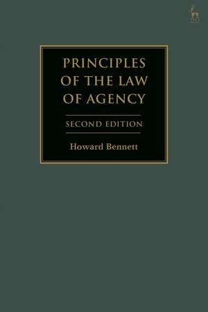 Principles of the Law of Agency de Howard Bennett