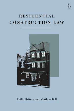 Residential Construction Law de Philip Britton