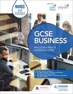 WJEC and Eduqas GCSE Business de Malcolm Surridge