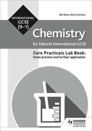 Edexcel International GCSE Chemistry Student Lab Book de David Johnston