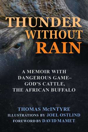 Thunder Without Rain: A Memoir with Dangerous Game, God's Cattle, The African Buffalo de Thomas McIntyre