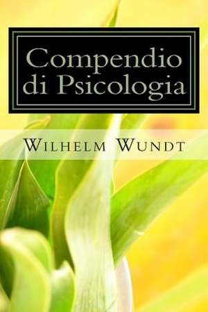 Compendio Di Psicologia de Wilhelm Wundt