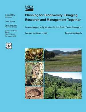 Planning for Biodiversity de United States Department of Agriculture