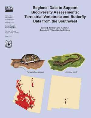 Regional Data to Support Biodiversity Assessments de United States Department of Agriculture