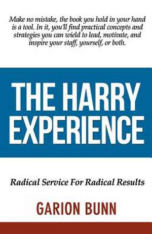 The Harry Experience de Garion Bunn