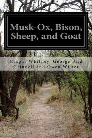 Musk-Ox, Bison, Sheep, and Goat de Caspar Whitney George Bird Owen Wister