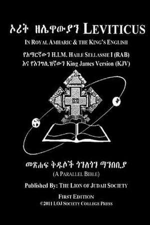 Leviticus in Amharic and English (Side by Side) de Lion of Judah Society