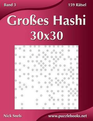 Groes Hashi 30x30 - Band 3 - 159 Ratsel de Nick Snels