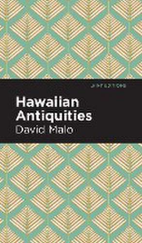 Hawaiian Antiquities de David Malo