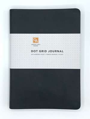 Dot Grid Journal - Onyx de Graphic Arts Books