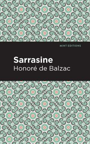 Sarrasine de Honor de Balzac